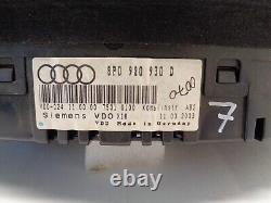 Audi A3 8P instrument cluster speedometer petrol