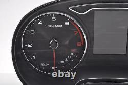 Audi A3 8V 1.5 TFSI speedometer instrument cluster display 8V0920973F