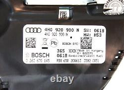 Audi Combi Instrument Speedometer 4H0920900N A8 A8Q 019183