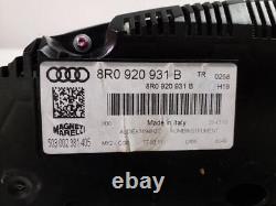 Audi Q5 2008-2011 Speedometer Instrument Cluster 8r0920931b