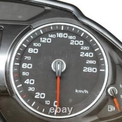 Audi Q5 8r 2013 Instrument Cluster Speedometer 8r0920930p