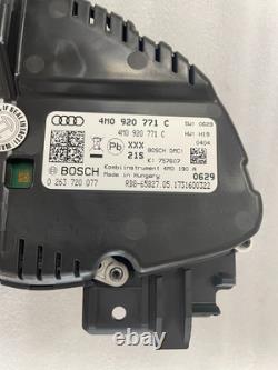 Audi Q7 4m Instrument Cluster Speedometer Cluster 4m0920771c Genuine New 0 Miles