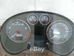 Audi S3 8P A3 Tacho Tachometer Speedometer Benziner 300 km/h 8P0920931C