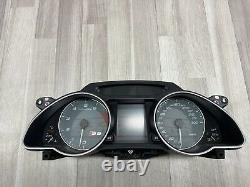 Audi S5 8T speedometer instrument cluster 8T0920930Q
