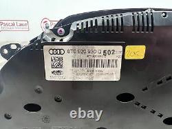 Audi S5 8T speedometer instrument cluster 8T0920930Q