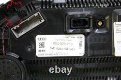 Audi TT 8S Instrument Cluster Speedometer Virtual Cockpit Speedometer 8S0920790