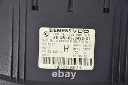 BMW 3 Series E90 speedometer instrument cluster manual transmission 6983493 Siemens VDO