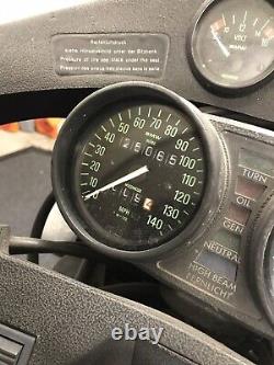 BMW R100/7 built 10.1980 speedometer / speedometer in MPH (25,065 miles)