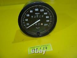 BMW R100 R Speedometer Motometer 100mm W715 93879 Miles Speedometer