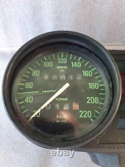 BMW R100 Speedometer Tachometer Instrument Dashboard Speedo Tacho Gauges KMH