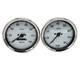 CLASSIC 100mm WHITE DIAL SPEEDOMETER & TACHOMETER SET UK SUPPLIED