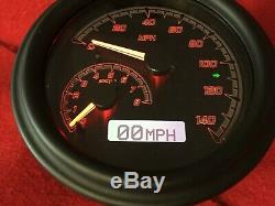 DAKOTA DIGITAL HARLEY 5 SPEEDOMETER SPEEDO 9K miles SOFTAIL ROAD KING DYNA