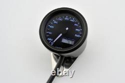 DAYTONA VELONA, digital speedometer speedometer, up to 200 km/h, round Ø48 mm, sc