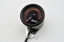 DAYTONA VELONA, digital speedometer speedometer, up to 260 km/h, round Ø48 mm, sc
