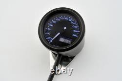 DAYTONA VELONA, digital speedometer speedometer, up to 260 km/h, round Ø48 mm, sc