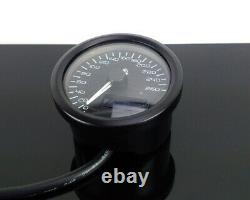 DAYTONA digital Tachometer speedometer tachymètre VELONA Ø60mm schwarz black
