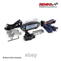 DB-01 RN Multifunction Gauge Koso BA041000 Speedo, Tach, Fuel, & More