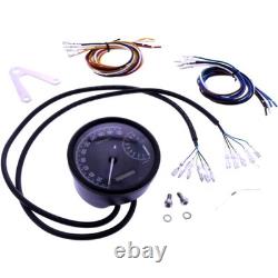 Daytona Velona-80W Digital Speedometer with RPM Display and Blue Lighting