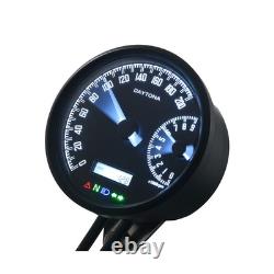 Daytona Velona Speedo & Tachometer 80 MM 200 Kmh/9000Rpm