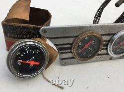 Diamond T Truck Vintage Dash Instrument Gauge Amp Gas Oil Temp Tested & Working