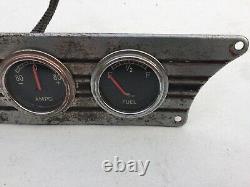 Diamond T Truck Vintage Dash Instrument Gauge Amp Gas Oil Temp Tested & Working