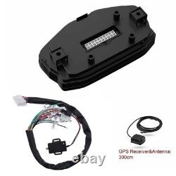 Digital GPS Speedometer Odometer Motorcycle Tachometer For 2, 4 Cylinders Motor