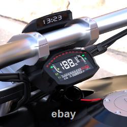 Digital GPS Speedometer Odometer Motorcycle Tachometer For 2, 4 Cylinders Motor
