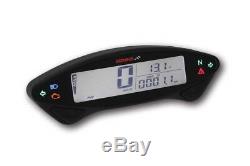 Digitaler Tachometer von Koso DB EX-02 mit ABE, Motorrad Tacho