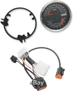 Drag Specialties MPH Speedometer Speedo Tach & Harness for 96-98 Harley Softail