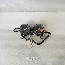 EXCELLENT Honda CL450K2 CB350K2 CL350K2 Gauges Cluster Speedo Tach With Bracket