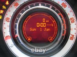 Fiat 500 Speedo Unit Cluster Clocks Petrol 735516034