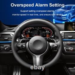 For BMW 1/2 Series F20 F22 X1 F48 F49 Car Gauge Fuel Cluster Odometer Speedo MPH