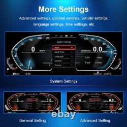 For BMW 1/2 Series F20 F22 X1 F48 F49 Car Gauge Fuel Cluster Odometer Speedo MPH