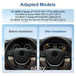 For BMW 5 Series F10 F11 F07 F18 12.3 Digital Dash Speedo Cluster CarPlay