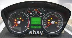 Ford Focus C-max Petrol Automatic Speedo Clock Cluster 4m5t-10849-kr 2005 2007