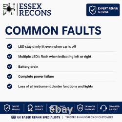 Ford KA Instrument Cluster Repair Service Speedo Lights Power Fault Fix Repair