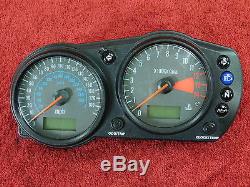 GAUGE CLUSTER / DASH 00-03 ZX9 Ninja ZX9R speedo meter speedometer 18K miles