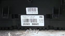 GENUINE SPEEDOMETER/TACHOMETER VW CADDY III Box (2KA, 2KH, 2CA, 2CH) 2014