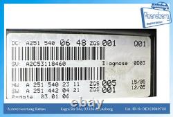 Gebr. MERCEDES W164 W251 R/M CLASS CDI SPEEDOMETER SPORT PACKAGE 2515400648 #4475