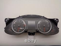 Genuine Audi RS4 8K Instrument Cluster Speedometer 8K0920931G ACC Approx 50 Miles Speedometer