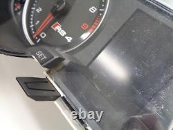 Genuine Audi RS4 8K Instrument Cluster Speedometer 8K0920931G ACC Approx 50 Miles Speedometer