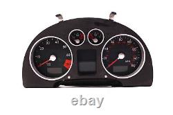 Genuine Audi TT 8N instrument cluster mpH mile speedometer speedometer MFA 8N2920950