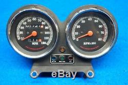 Genuine Harley Davidson FXR FXRS Speedometer Tachometer Speedo Tach 1982-1994