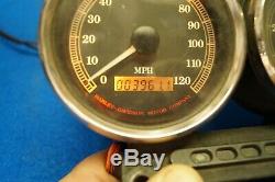 Genuine Harley Dyna Speedo Speedometer Tach Tachometer Mount Harness 1995-1998