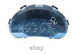 Genuine Peugeot 206 Speedometer Instrument Cluster 9634961180