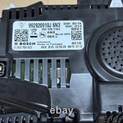 Genuine Porsche 992mph Speedometer Instrument Cluster Matt Black 992920910J