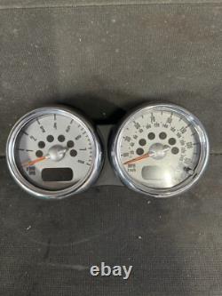 Genuine Used MINI Dual Rev Counter Speedo Clocks R50 R52 R53 6966499