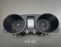 Genuine VW Golf 6 VI 2012 Instrument Cluster Speedometer MPH 5K7920970A Genuine VW Golf 6 VI 2012 Instrument Cluster Speedometer MPH 5K7920970A