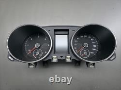 Genuine VW Golf 6 VI 2012 Instrument Cluster Speedometer MPH 5K7920970A