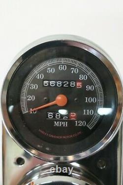 HARLEY-DAVIDSON VINTAGE OEM 93 FXDL GAUGE SET WithTANK TRIM